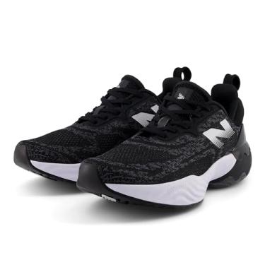 Imagem de New Balance FuelCell Rebel Tr V2 Tênis de corrida feminino, Preto/Branco/Branco-Limão Glo, 38