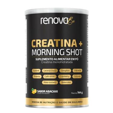 Imagem de Suplemento Alimentar Renova Be Creatina + Morning Shot Sabor Abacaxi 144g