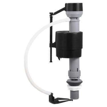 Imagem de BLWOTMOR Peças de Reposição para Reparo de Válvula de Enchimento de Vaso Sanitário, Substituição Direta para Encaixe de Tanque Portátil de Entrada Alta, Clipe Preto, Tamanho real