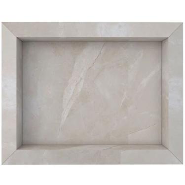 Imagem de Nicho Diamante Em Porcelanato 60x30cm Bege - P100341 - Cozimax Nicho Porcelanato 60x30 Diamante Bege - P100341 - Cozimax