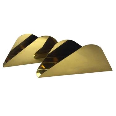 Imagem de Porta Guardanapos Dourado 2 Peças - By Fineza