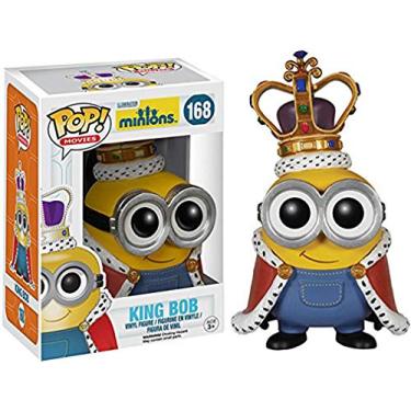 Imagem de Funko Figura De Vinil De Filmes Pop Minions King Bob Minion 3,75 Polegadas
