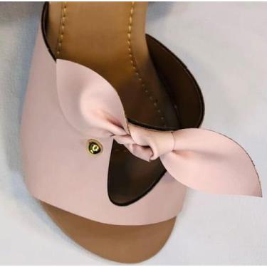 Imagem de Rasteira Ferreira Vizano - Ferreira Imperio Calçados, 37, Rosa