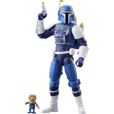 Imagem de Star Wars Boneco Star Wars Black Series Mandalorian Scout (edição de férias), coleção Star Wars de 15 cm, a partir de 4 anos, autêntico F8314
