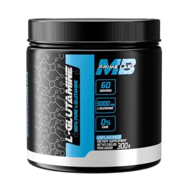 Imagem de L-Glutamina Pura 300g – Mb Prime Labz – Sabor Neutro