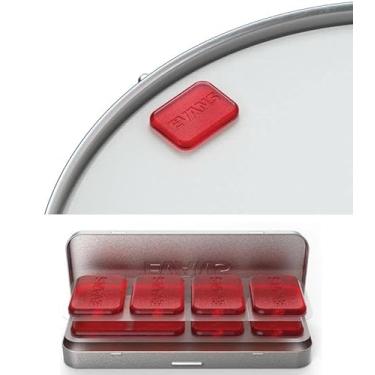 Imagem de Abafador de Tambores Evans EQ Pods com 7 Pads (Moongel) Filtre as Sobras com box de metal (034698)