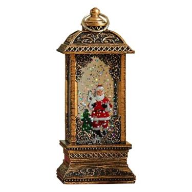 Imagem de Bohany Lanterna de Globo de Neve de Natal | Ornamento de Feriado de Inverno | Decoração de Mesa Natalina com Globo Iluminado - Para Amigos Adolescentes Adultos Homens Mulheres Lareira Debaixo da