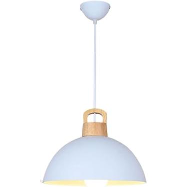 Imagem de Luminária de teto moderna, luminária pendente de macaron, luminárias suspensas simples, lustre, decoração moderna