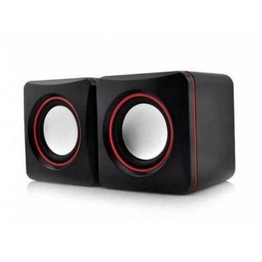 Imagem de Caixa De Som Para Computador PC Notebook 5w Rms Cabo P2 USB