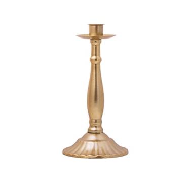 Imagem de Castiçal Estilo Europeu Castiçal Retrô Castiçal de Ferro Forjado Antigo Ornamentos Casa Romântico Luz de Velas Jantar Adereços de Aniversário Castiçais (Cor: 1) (1)