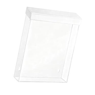 Imagem de MotiveTech Porta-brochuras para ambientes externos, à prova d'água, durável, caixa de acrílico premium para literatura, suporte para folhetos de parede para