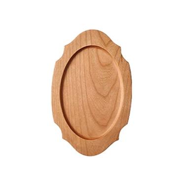 Imagem de Bandeja de madeira, bandeja de servir, bandeja portátil para café da manhã, prato de frutas secas, decoração de casa, bandeja de servir