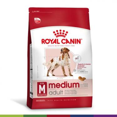 Imagem de Ração Seca Royal Canin Medium Adult para Cães Adultos de Porte Médio 2
