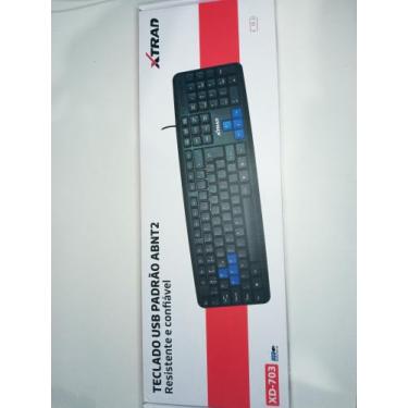 Imagem de Teclado USB ABNT2 - XTRAD