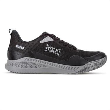Imagem de Tênis Everlast Range 3 Preto e Cinza - Masculino, 42, Preto