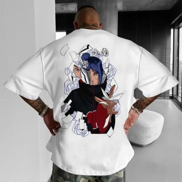 Imagem de Camiseta Oversized Street Treino Academia Akatsuki Konan Pain - Fábric