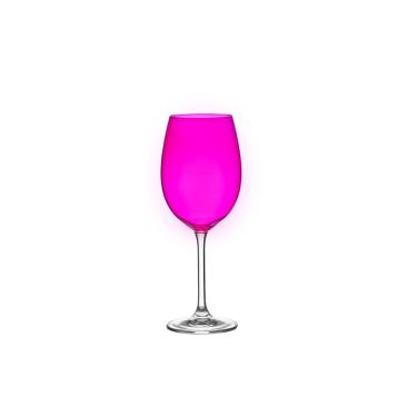 Imagem de Taça de Cristal para Vinho Tinto Gastro Lilas 450 ml 6 Peças Bohemia