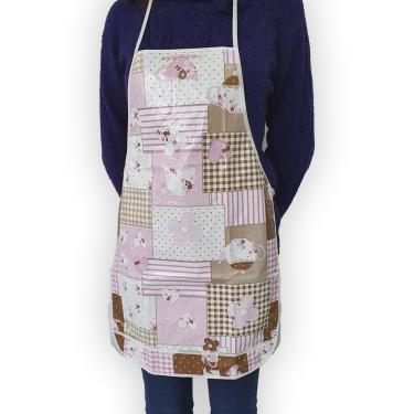Imagem de 10 Avental de Cozinha Estampado Fácil de Limpar impermeável