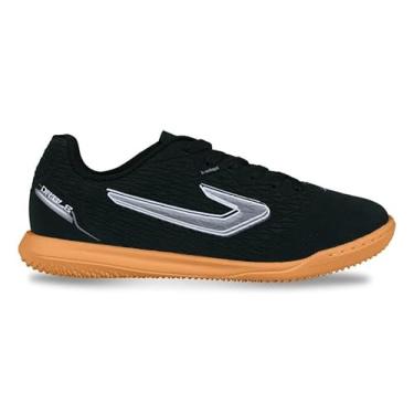 Imagem de Chuteira Topper Drible Vii Futsal Preto/Branco/Chumbo,40