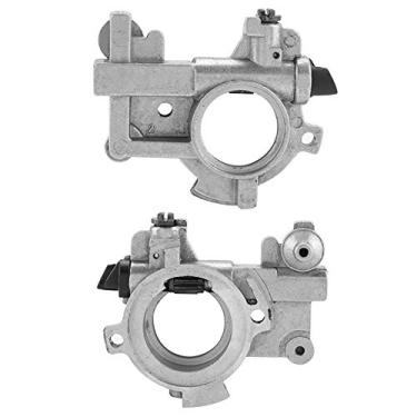 Imagem de Pssopp Conjunto de Bomba de óleo, Construção Metálica para Motosserras 066 MS650 MS660, Fácil Instalação, Kit de Mola de Engrenagem Lubrificadora Reutilizável para Equipamentos de Jardim