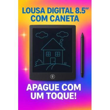Imagem de Tablet de Escrita LCD Infantil 8,5 Polegadas  Brinquedo Educativo e An