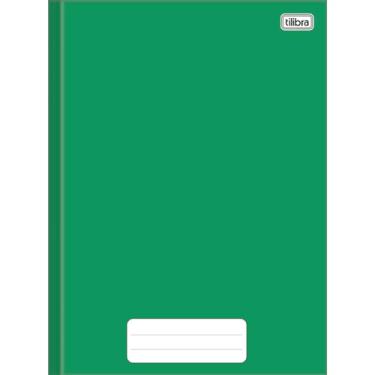 Imagem de Tilibra - Caderno Brochura Capa Dura Universitário, Pepper, 20x27.5cm, 80 Folhas, 1 Matéria, Verde