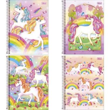 Imagem de Caderno 1X1 Capa Dura BLINK 80 Folhas Pacote com 4 - Tilibra