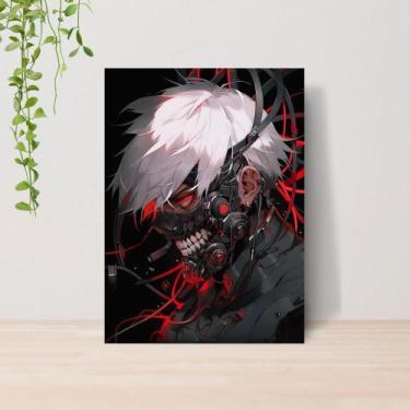 Imagem de Quadro Tokyo Ghoul Anime A4  Placa MDF 15 - Lomi Art