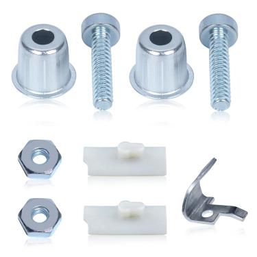 Imagem de Atunee Parafuso de pivô de alavanca de freio de corrente com bucha para motosserra Stihl 021 023 025 029 039 MS 210 230 250 290 310 390 com peças de blocos de freio de corrente de porca de barra