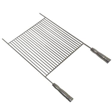 Imagem de Grelha Aramada Para Churrasco 45X45Cm Inox 304 Não Enferruja