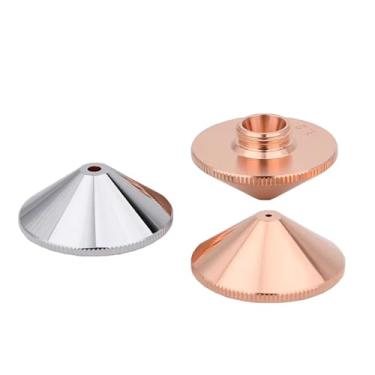 Imagem de D28 Bocais de corte a laser duplos 1.2 para cabeça de corte a laser de fibra WSX, bocal de laser de fibra D28 mm, camada dupla 1,2 mm (5 peças)