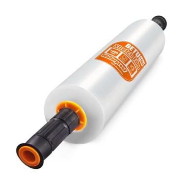 Imagem de BETU Película elástica de plástico para suprimentos de mudança 38 cm x 305 m, rolo elástico retrátil industrial para embalagem de móveis caixas de transporte de paletes armazenamento com alças, 1