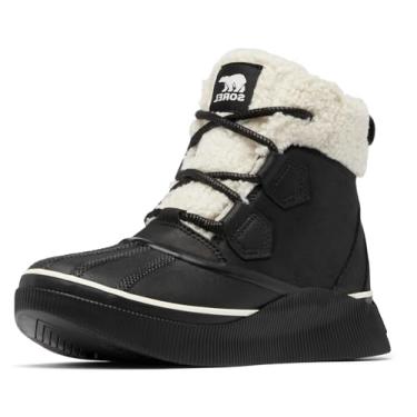 Imagem de Sorel Bota de neve feminina Out N About Iv Chillz impermeável, Preto/Giz, 37