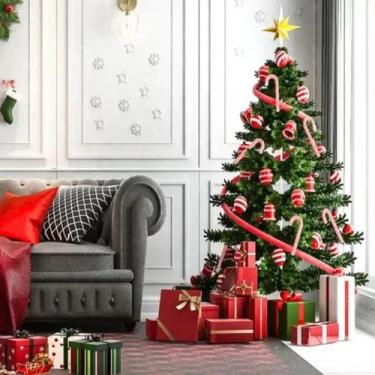 Imagem de Arvore De Natal Pinheiro Verde 1,80m 650 Galhos Festas Natal - vmp