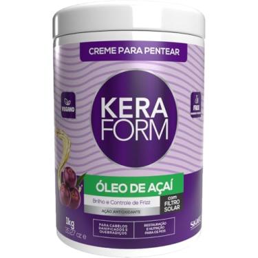 Imagem de CREME PARA PENTEAR KERAFORM AÇAI 1KG, SKAFE