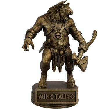 Imagem de Estátua Minotauro Mitologia Grega Estatueta - Versão 3 (Cor Ouro Velho)
