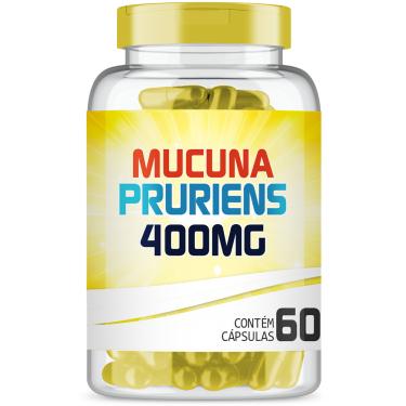 Imagem de Mucuna Pruriens 400mg com 60 Cápsulas Testosterona