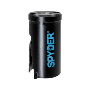 Imagem de Spyder Serra de furo com ponta de carboneto de 3,5 cm de diâmetro, para placa de fibra de cimento, madeira, PVC, plástico, bloco de concreto, azulejo de cerâmica e mais (600013CF)