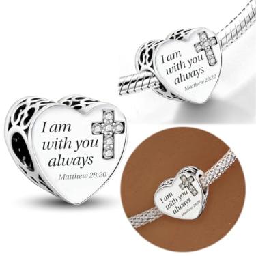 Imagem de 1 peça de berloque de prata elegante para mulheres, faça você mesmo e roupa diária combinando joias decoração presente para mamãe, 10.9*11.85mm, Prata, Sem Pedra Preciosa