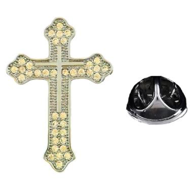 Imagem de KMYZQDV Alfinetes de gravata masculinos de alfinetes de lapela clipes de broche de ouro para homens acessórios de terno clipes de chapéu e gravata broche masculino elegante para uso formal e roupas