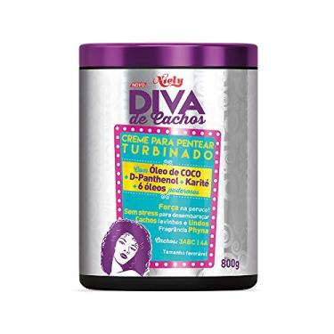 Imagem de Creme para Pentear Turbinado Diva de Cachos, 800G, Niely