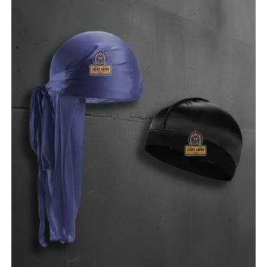 Imagem de Kit Profissional Waves Durag Original Com Waves Caps - Leste Capas, 1 