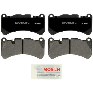 Imagem de BOSCH BP1116 QuietCast Premium Conjunto de pastilhas de freio a disco semimetálico – Compatível com Maserati GranTurismo; Mercedes-Benz CLK55 AMG, CLK63 AMG, SLK55 AMG; dianteiro