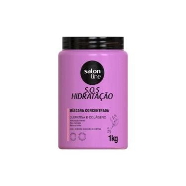 Imagem de Máscara Salon Line S.O.S Queratina e Colágeno 1kg