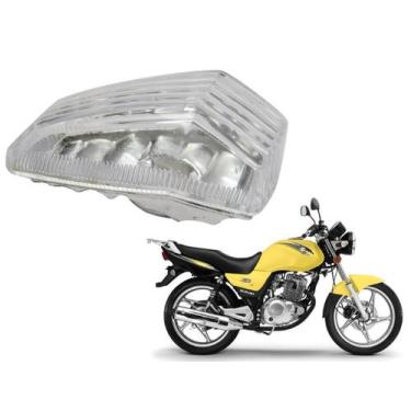 Imagem de Lente Pisca Seta Cristal Transparente Yes Gsr 125 Gsr 150I - Dvsc