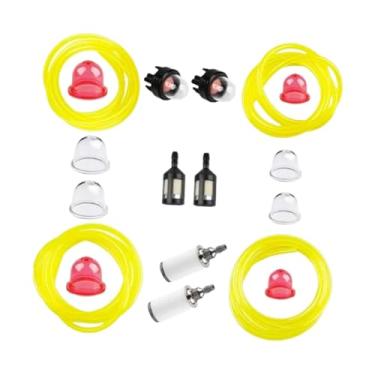 Imagem de RNXRZANK Kit de Mangueira de 60 Cm com Peças de Reposição Práticas, Incluindo Bulbos de óleo E Primer para Roçadeiras E Aparadores de Grama.