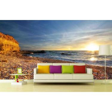 Imagem de Papel de Parede Painel Fotográfico Praia n24 2,00X3,00 - Voce Decorand