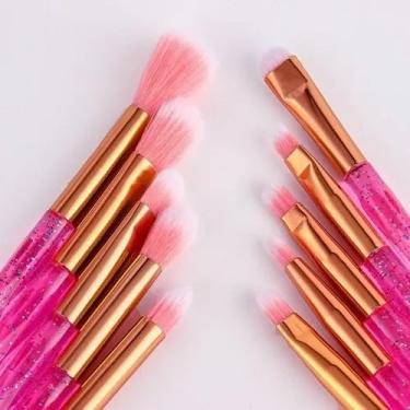 Imagem de Kit 20 Pincéis Profissionais para Maquiagem – Pele Sem Marcas, Esfumado Perfeito e Alta Precisão – Cerdas Macias, Cabos Ergonômicos – Make Completa Sem Esforço