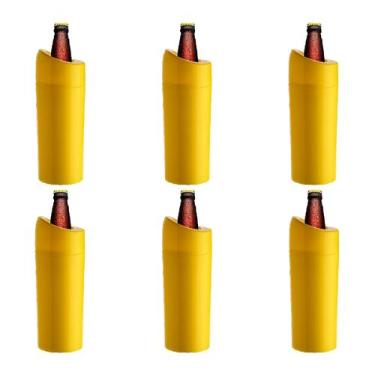 Imagem de Porta Garrafa Litrão 6pçs Camisinha Litrão Cervagela Térmico - NEOPLAS