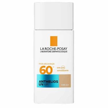 Imagem de Protetor Solar Facial La Roche-Posay Anthelios UVAIR FPS60 45ml, COR 2